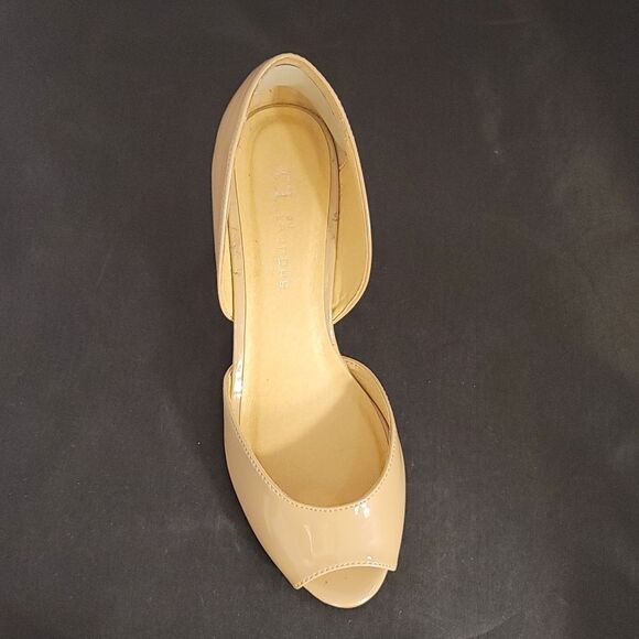 CL BY LAUNDRY PEEP TOE D'ORSAY WEDGE SANDAL - Picture 15 of 15